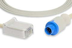 Cable adaptador SpO2 Mennen 8 pines conector redondo