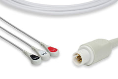 Cable ECG de una pieza compatible Spacelabs Burdick