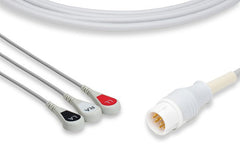 Cable ECG de una pieza compatible Philips