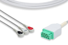 Cable ECG de una pieza compatible GE Marquette