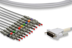 Cable EKG Schiller (tornillo largo)