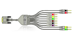 Cables EKG de Una Pieza